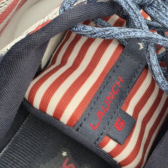 Brooks Launch 6 Shoes Womens Size 10 Red White Blue USA Flag Stars Running - Picture 11 of 11